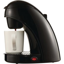 Brentwood Appliances TS-112B Single-Serve Coffee Maker with Mug (Black)
