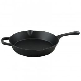 Crock Pot Artisan 12 in. Round Preseasoned Cast Iron Skillet