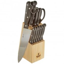 Trivoli 15-Piece Cutlery Set in Brown