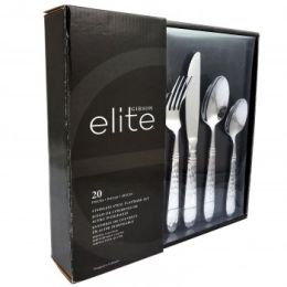 Gibson Elite Maynard 20-Piece Flatware Set