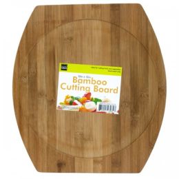 Rounded Bamboo Cutting Board