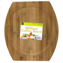 Rounded Bamboo Cutting Board