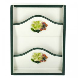 Butterfly Key Cabinet With Letter Holder