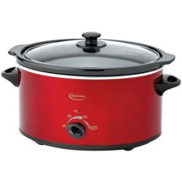 Betty Crocker 5-Quart Oval Slow Cooker With Travel Bag