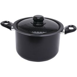 Starfrit 6-Quart Starbasix Stockpot With Perforated Lid