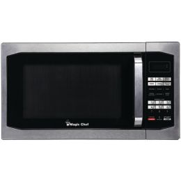 Magic Chef 1.6 Cubic-Ft Countertop Microwave (Stainless Steel)