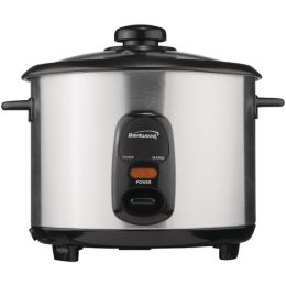 Brentwood 5-Cup Stainless Steel Rice Cooker