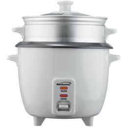 Brentwood 8-Cup Rice Cooker With Steamer
