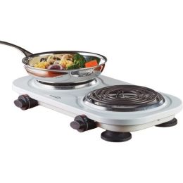 Brentwood Electric 1,500-Watt Double Burner