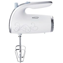 Brentwood 5-Speed Hand Mixer (White)