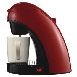 Brentwood Single-Cup Red Coffee Maker