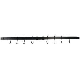 Range Kleen Mfg. Black Enamel Pot Rack Expanding Bar