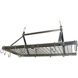 Range Kleen Mfg. Stainless Steel Rectangle Pot Rack