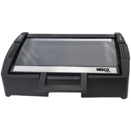 Nesco 1,300-Watt Glass Grill With Glass Lid