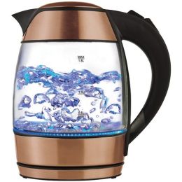 Brentwood 1.8-Liter Electric Glass Kettle With Tea Infuser