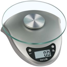 Taylor Silver Digital Kitchen Scale