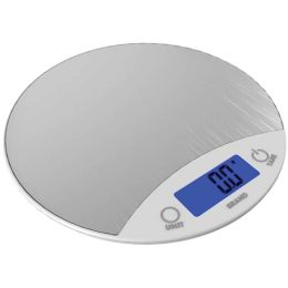 Taylor Round Stainless Steel Touch-Button Scale