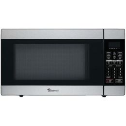 Magic Chef 1.8 Cubic-Ft, 1,100-Watt Stainless Steel Microwave With Digital Touch