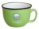 Creative Cute Cup Coffee Milk Tea Ceramic Mug Cup GREEN