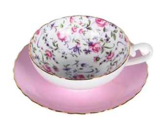 [Flower-6] Exquisite Demitasse Cup Coffee Cup Espresso Cup and Saucer