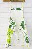 Flower Kitchen Apron Art Works Bib Aprons with Pocket