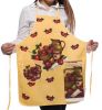 Fresh Fruit Kitchen Apron Art Works Bib Aprons with Pocket and Hand Towel
