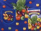Fresh Vegetable Kitchen Apron Art Works Bib Aprons with Pocket and Hand Towel