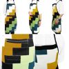 Handmade Chef Works Apron Patchwork Aprons Shop Apron with Pocket
