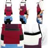 Handmade Cooking Aprons Art Works Patchwork Aprons with Pocket