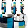 Handmade Adjustable Straps Apron for Birthday Gift Patchwork Aprons with Pocket