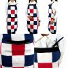 Handmade Art Works Patchwork Aprons with Pocket Bib Aprons Multicolor