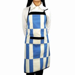 Shop Apron with Pocket Blue Aprons Durable Apron Adjustable Straps