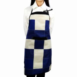 Cooking Apron with Pocket Blue Aprons Durable Apron Adjustable Straps