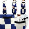 Cooking Apron with Pocket Blue Aprons Durable Apron Adjustable Straps