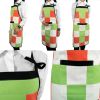 Canvas Apron with Pocket Green/Orange Aprons Durable Apron Adjustable Straps