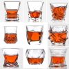 Creative Lead-Free Crystal Quartet Glass Whiskey Beer Mug,A3