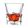 Creative Lead-Free Crystal Quartet Glass Whiskey Beer Mug,A30
