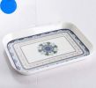 Elegant Rectangle Portable Trays Coffee and Dinner Trays Fruit Trays