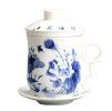 Blue And White Porcelain Cup Office Cups