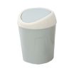 Creative Desktop Small Trash cans Mini Living Room Bedroom Waste Bins,Blue