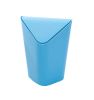 Mini Useful Home Countertop Tabletop Trash Bin Mini Trash Container,Blue
