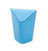 Mini Useful Home Countertop Tabletop Trash Bin Mini Trash Container,Blue