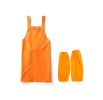 Simple Strap Waterproof Antifouling Aprons Apron Set Of Three,Yellow