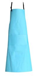 Durable and Practical Apron Simple Fashion Apron Chef Kitchen Apron, Blue