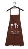 Kitchen Apron, Fashion Chef Aprons for Women Men,B2