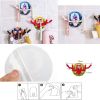 Cartoon Style Antlers Magic Stickers Hooks Set of 3 Door Hooks