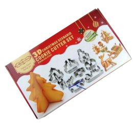 Biscuit Baking Models DIY 3D Cookies Fruit & Vegetables Cut Flower Model