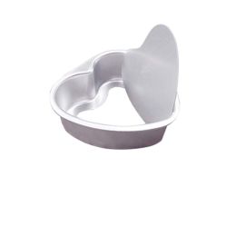 Heart-Shaped Loose Base Deep Cake Tin  (6'')