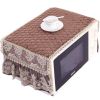 Exquisite Microwave Oven Dustproof Cover Microwave Protector -Coffee