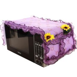 Microwave Oven Dustproof Cover Lace Microwave Protector
